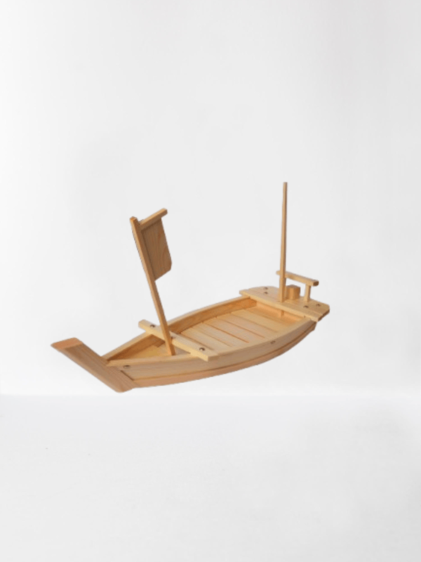 Wood Boat 70Cm